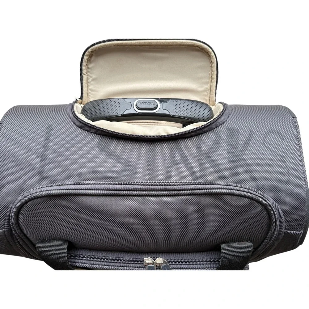 Travelpro Rolling‎ Underseat Carry On Bag Gray Luggage Telescoping Handle
